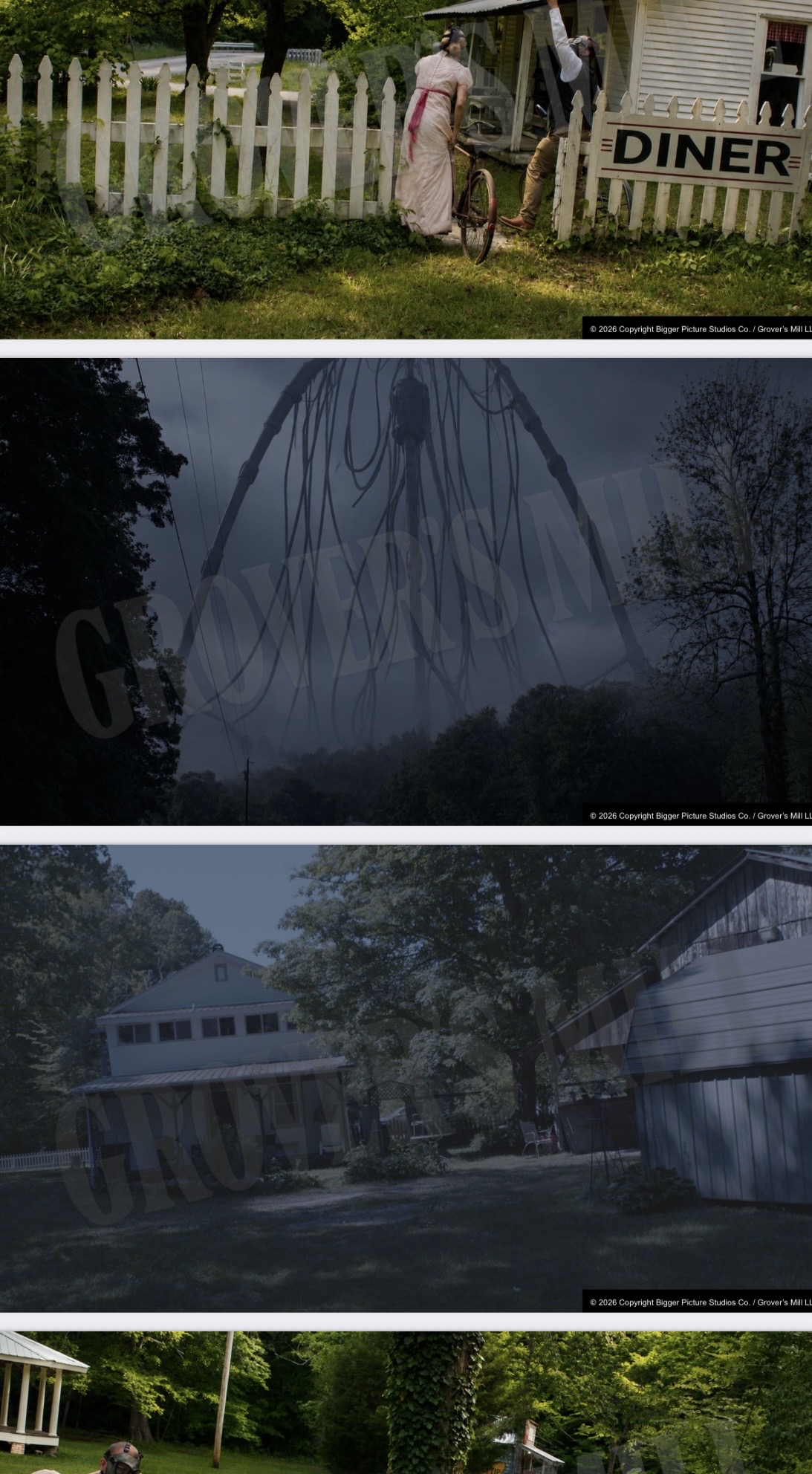 Behind the scenes on Grover's Mill